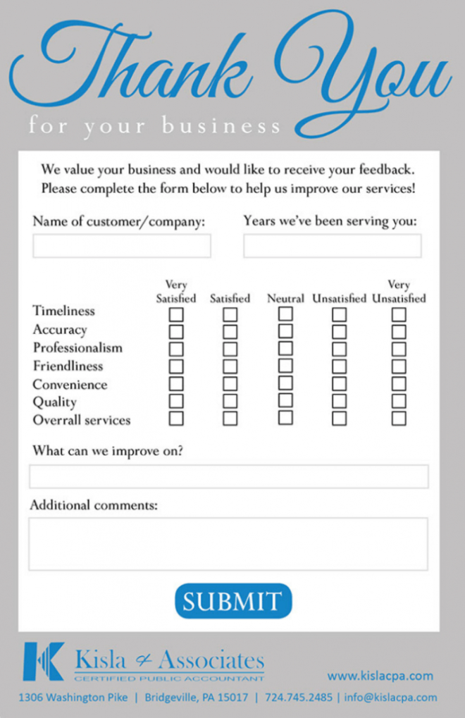 10+ Restaurant Customer Comment Card Templates &amp; Designs pertaining to Survey Card Template