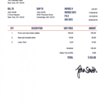 100 Free Invoice Templates | Print &amp; Email Invoices throughout Invoice Template Usa