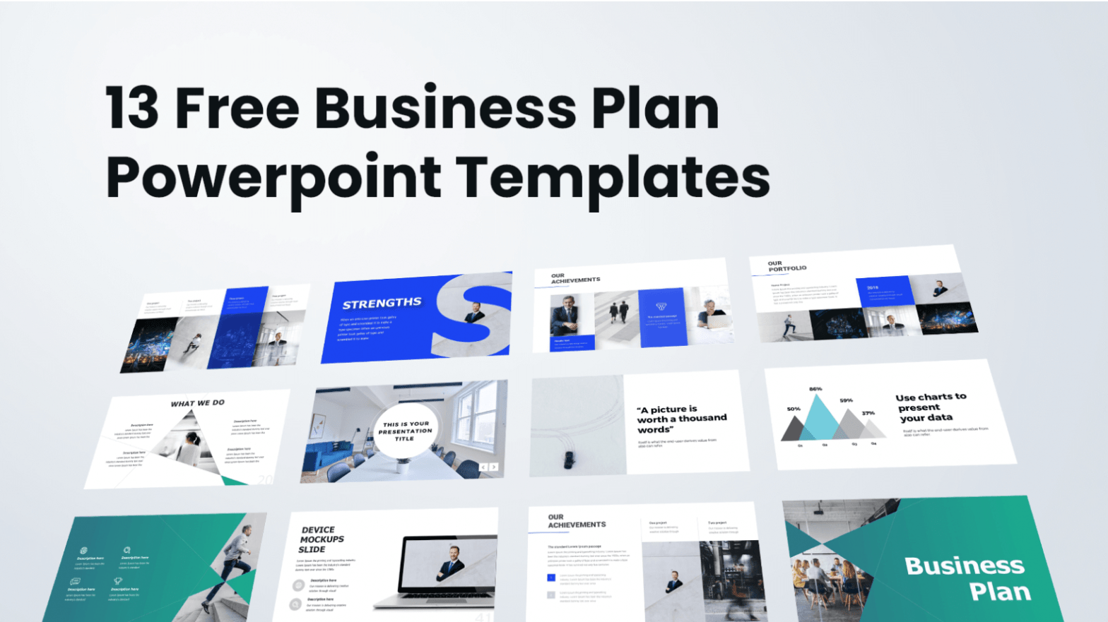 13 Free Business Plan Powerpoint Templates To Get Now intended for Business Plan Presentation Template Ppt