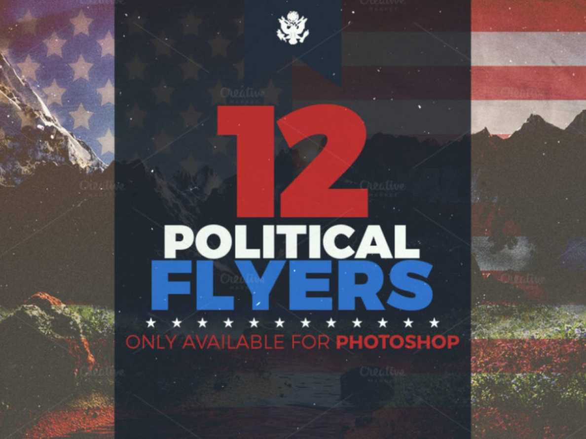 15+ Best Political Flyer And Poster Psd Templates Free inside Political Flyer Template Free