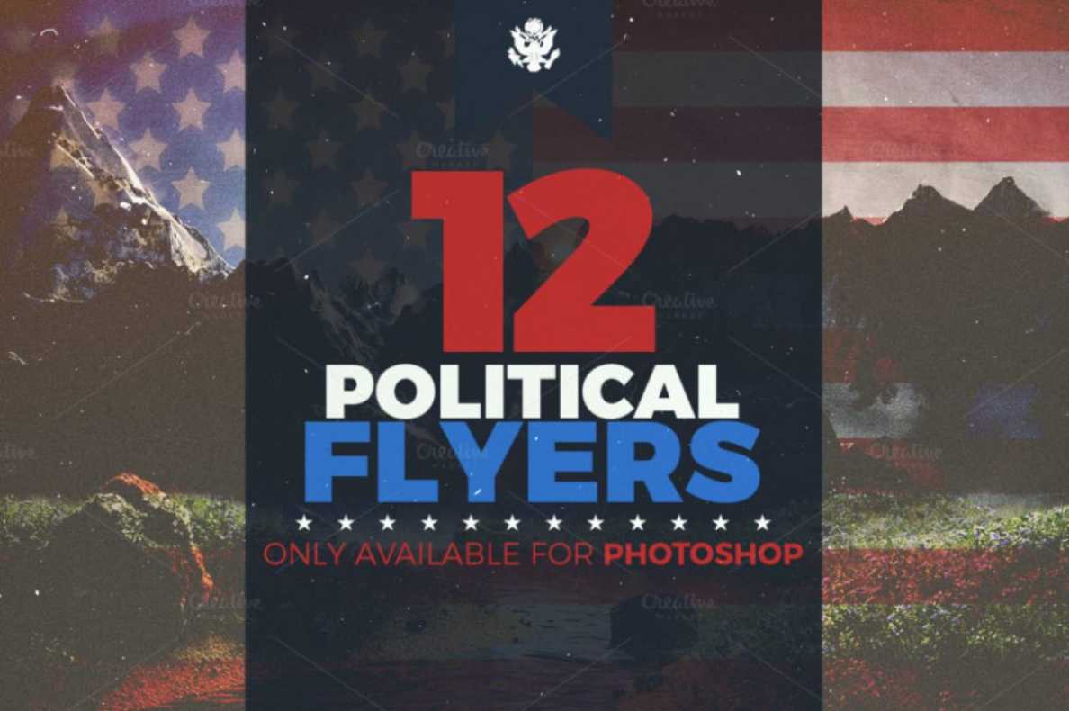 15+ Best Political Flyer And Poster Psd Templates Free within Free Political Flyer Templates