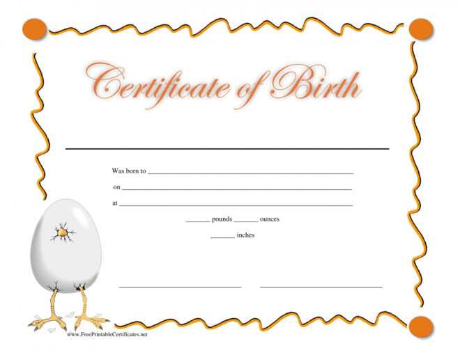 15 Birth Certificate Templates (Word &amp; Pdf) ᐅ Templatelab intended for Girl Birth Certificate Template