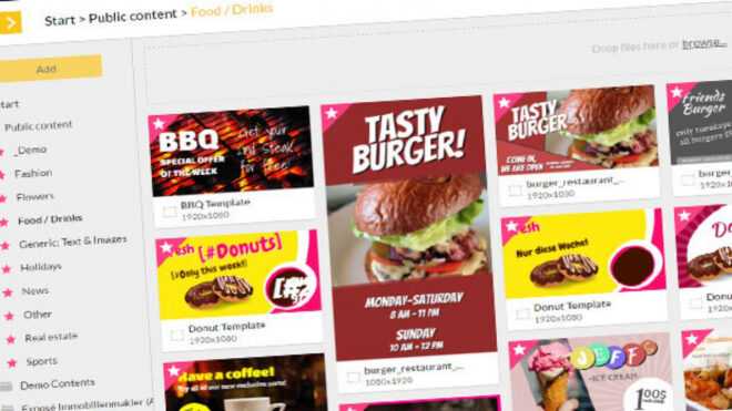 15 Free New Templates For Your Digital Menu Board in Digital Menu Board Templates