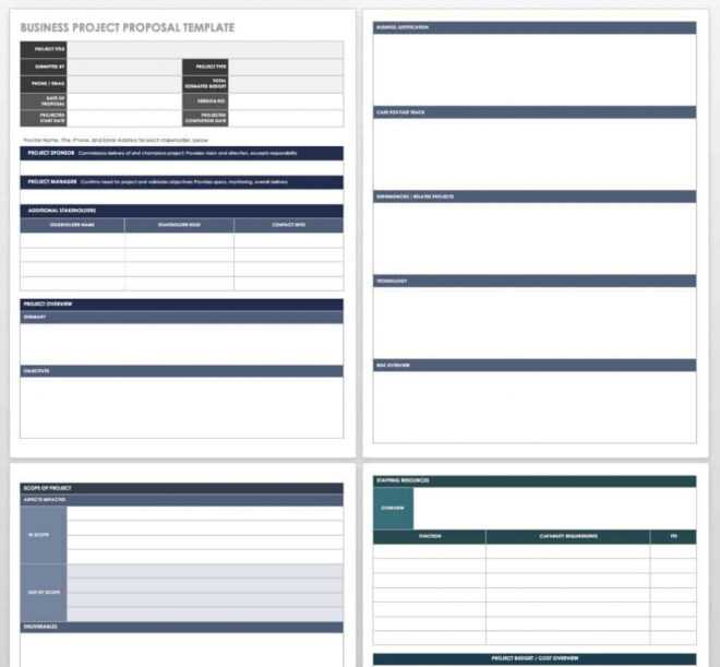 17 Free Project Proposal Templates + Tips | Smartsheet with Microsoft Word Project Proposal Template