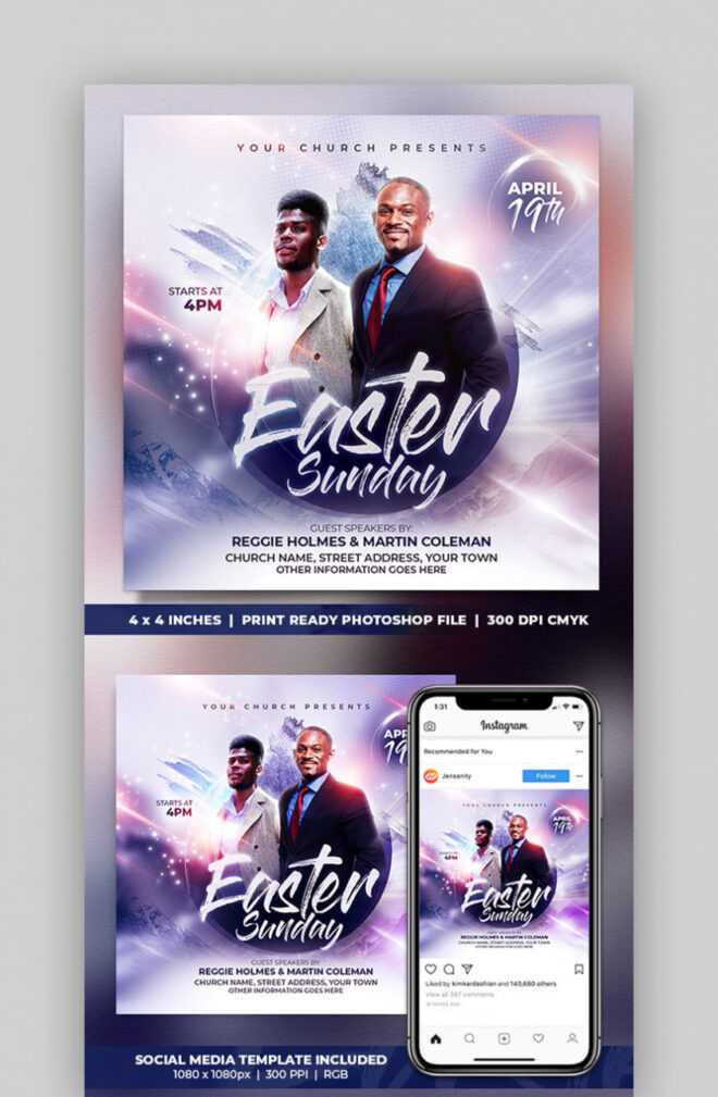 20 Best Free Church Flyer Templates For Your 2020 Religious throughout Gospel Meeting Flyer Template