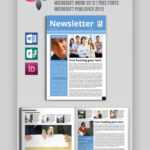 20 Best Free (Editable) Microsoft Word Newsletter (Print with Free Business Newsletter Templates For Microsoft Word