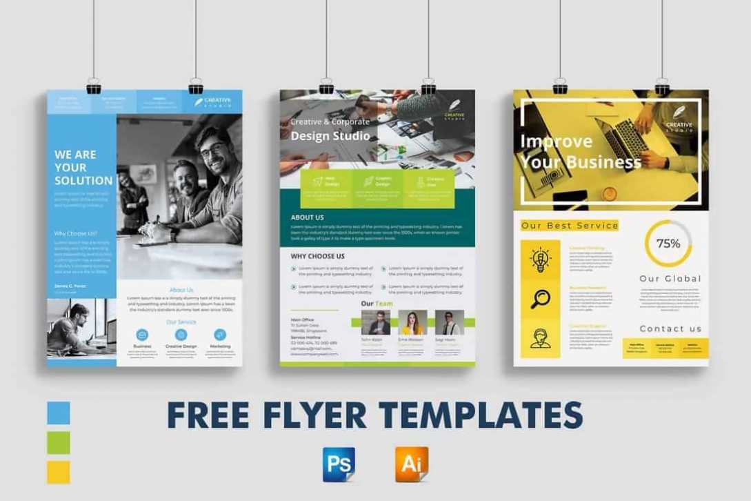 20+ Best Free Flyer Templates Psd throughout Free Flyer Template Illustrator