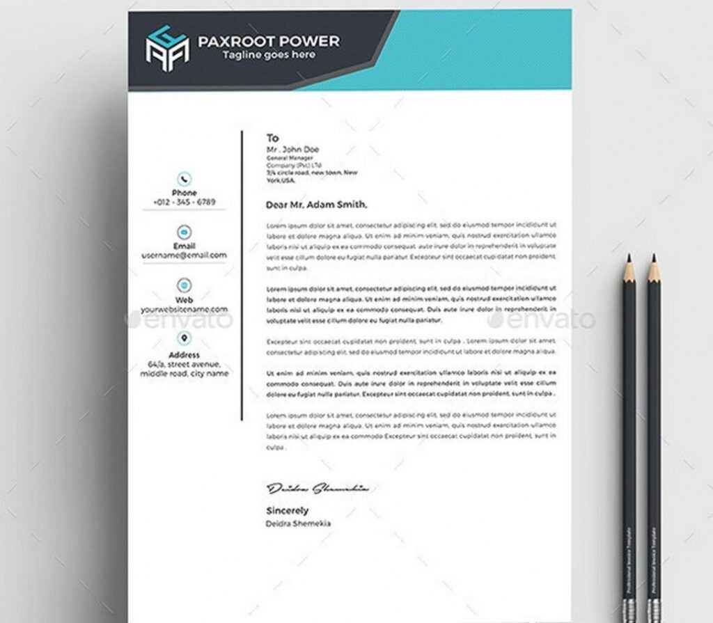 Builders Letterhead Template