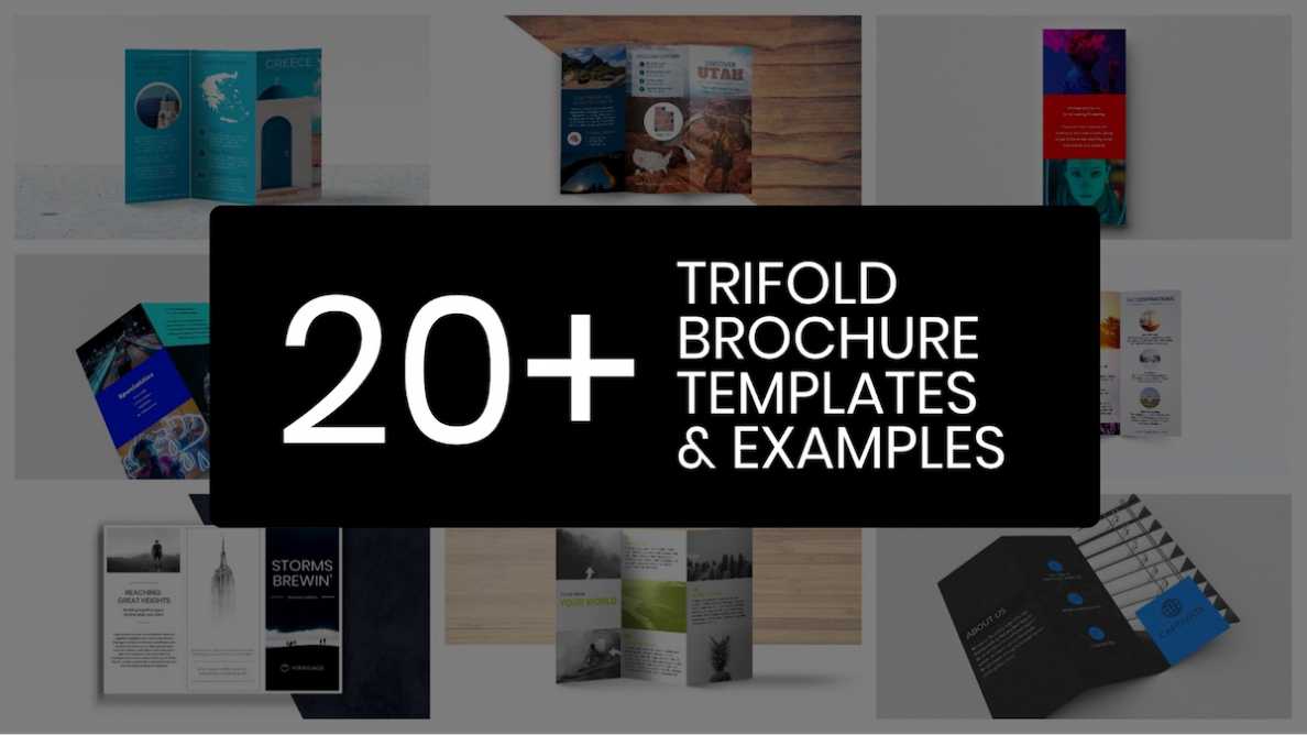 20+ Professional Trifold Brochure Templates, Tips & Examples Regarding ...