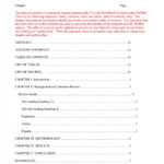 20 Table Of Contents Templates And Examples ᐅ Templatelab for Microsoft Word Table Of Contents Template