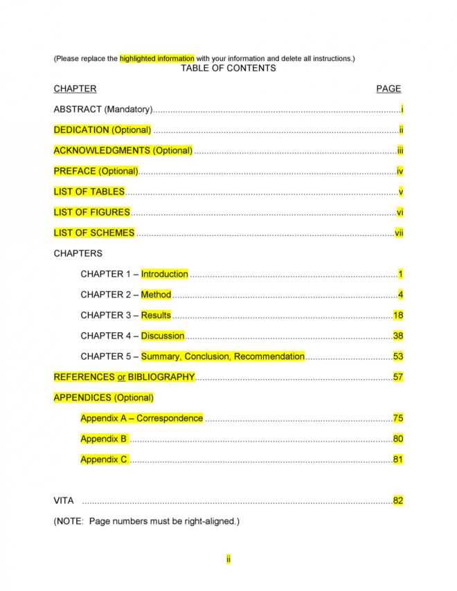 20 Table Of Contents Templates And Examples ᐅ Templatelab throughout Report Content Page Template
