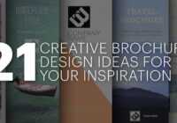 21 Creative Brochure Cover Design Ideas &amp; Examples For Your within E Brochure Design Templates