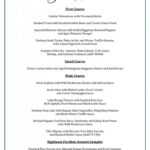 25 Best Free Restaurant Menu Templates For Ms Word &amp; Google in Word Document Menu Template