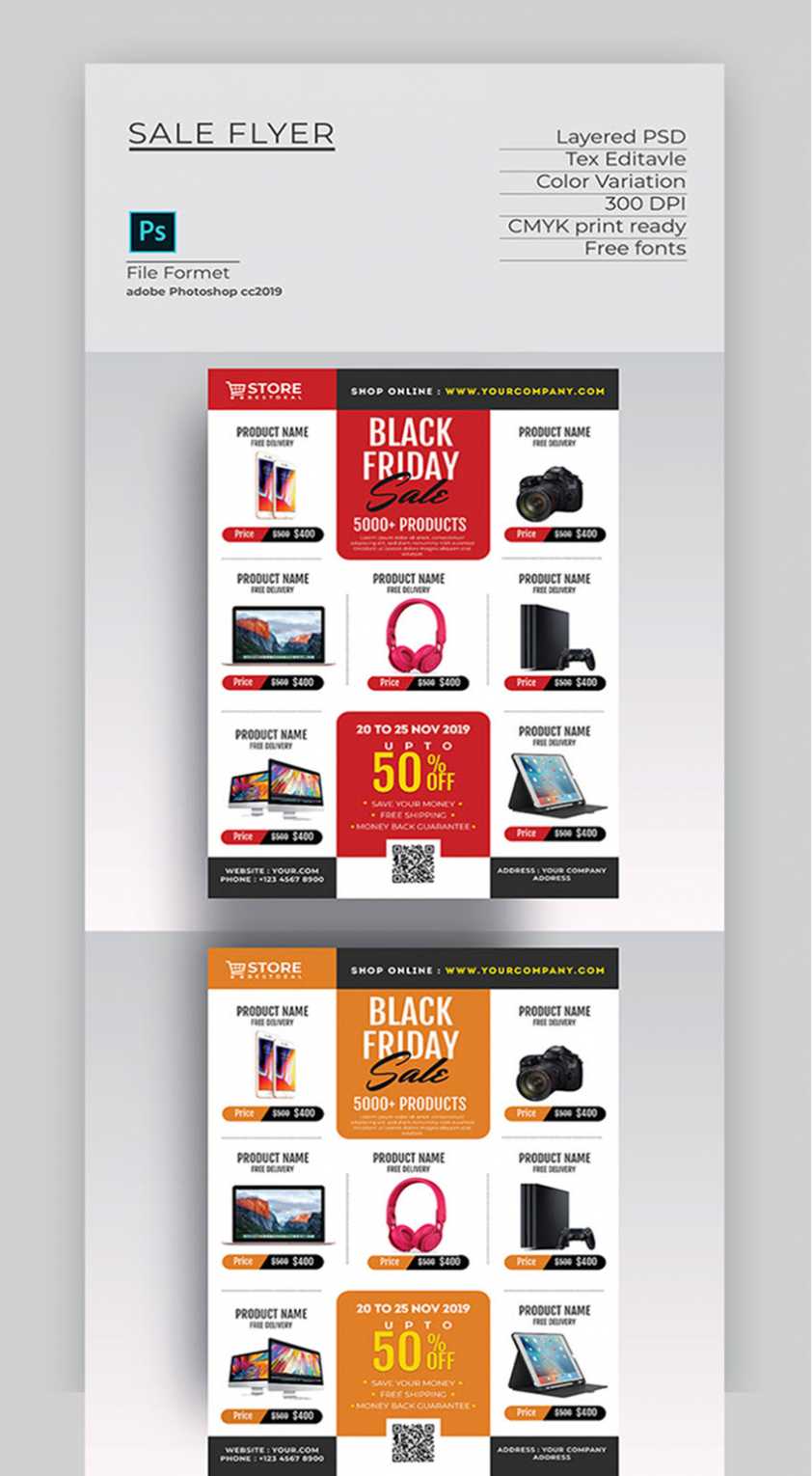 25+ Best Free Sales Flyer Template Designs To Download For 2020 with regard to Free Ad Flyer Templates