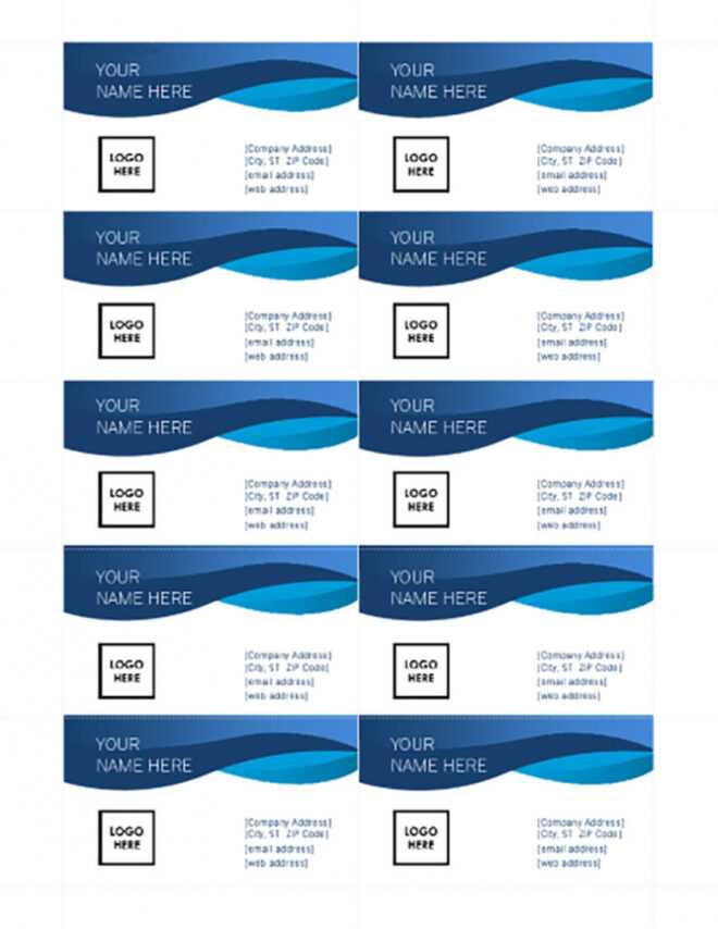 25+ Free Microsoft Word Business Card Templates (Printable for Front And Back Business Card Template Word