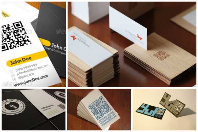 25 Impressive Examples Of Qr Code Business Cards throughout Qr Code Business Card Template