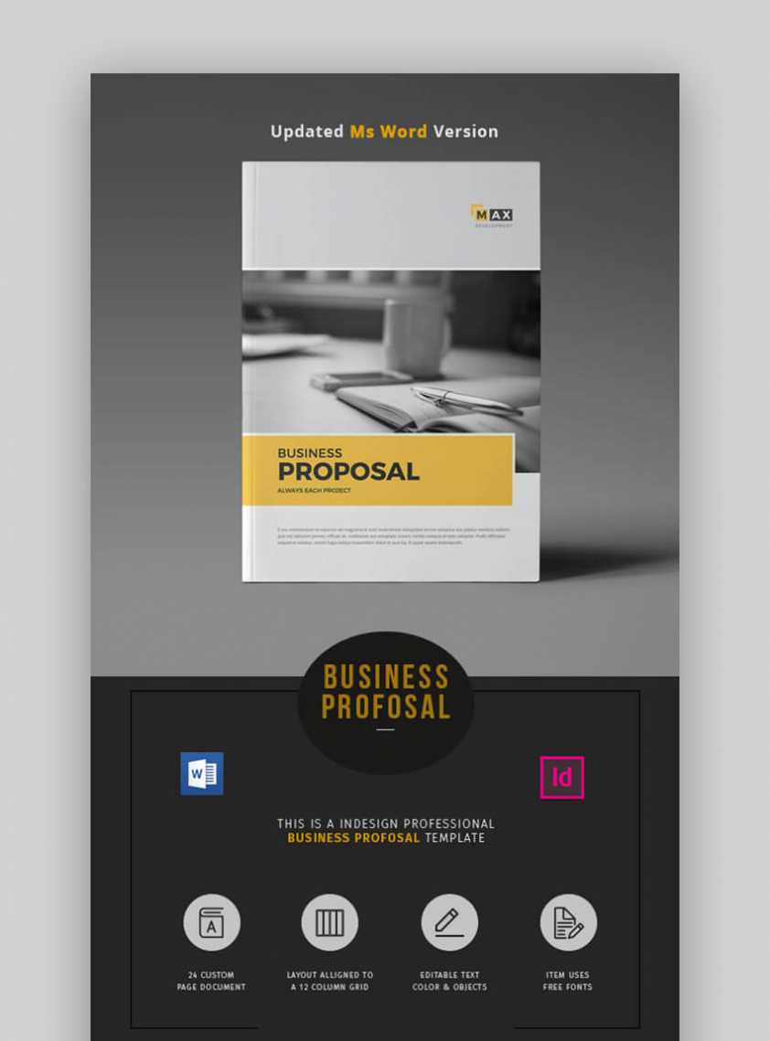 25 Microsoft Ms Word Business Proposal Templates To Make throughout Free Business Proposal Template Ms Word