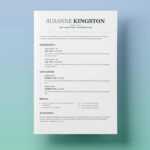 25 Resume Templates For Microsoft Word [Free Download] intended for Free Basic Resume Templates Microsoft Word