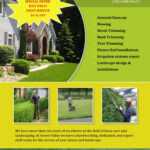 30 Free Lawn Care Flyer Templates [Lawn Mower Flyers] ᐅ intended for Landscaping Flyer Templates