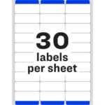 30 Label Template - Lewisburg District Umc regarding Polaroid Mailing Labels Template