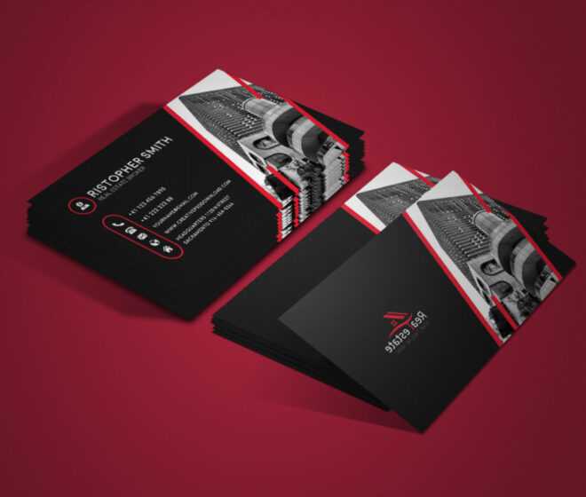 30+ Modern Real Estate Business Cards Psd | Decolore inside Real Estate Business Cards Templates Free