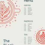 32 Free Simple Menu Templates For Restaurants, Cafes, And inside Free Cafe Menu Templates For Word