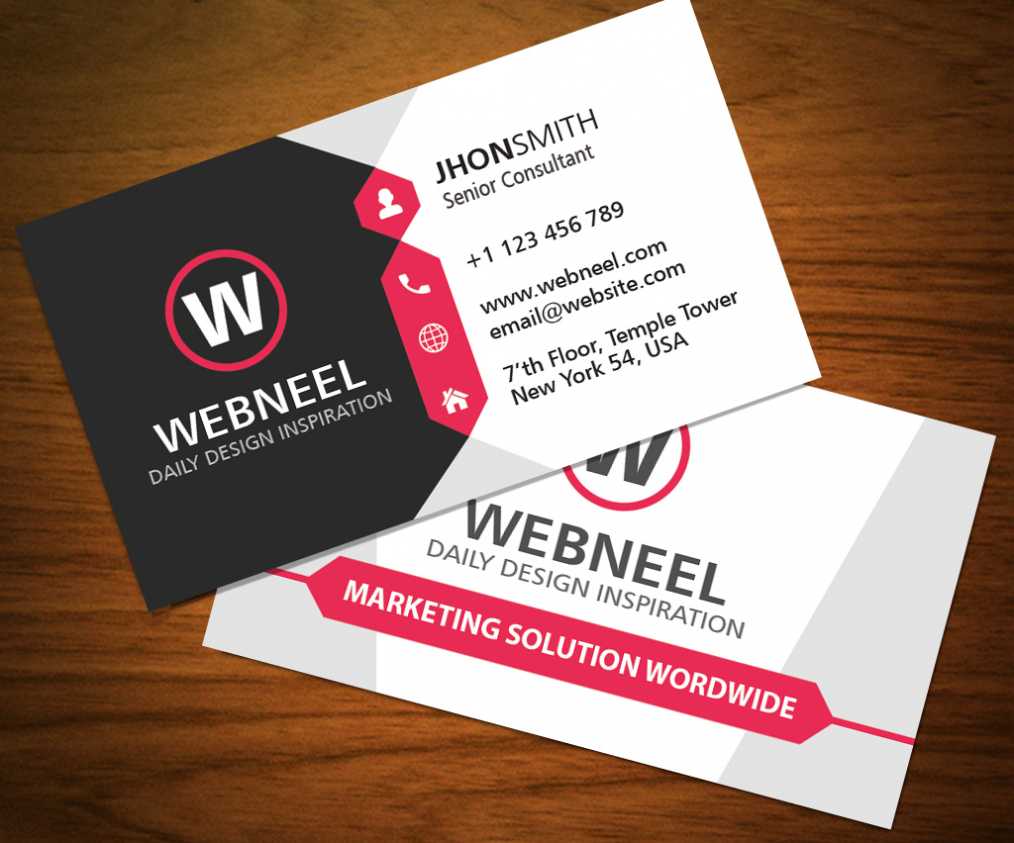 32 Modern Business Card Template Free Download with Download Visiting Card Templates