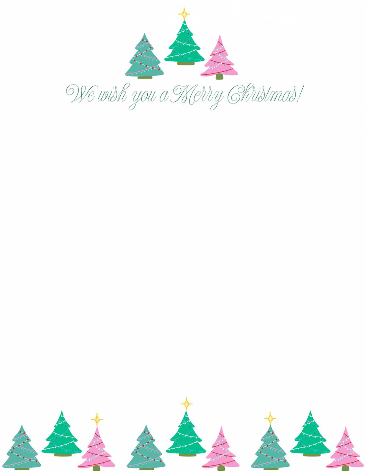 33 Free Christmas Letter Templates | Better Homes &amp; Gardens with regard to Free Christmas Letterhead Templates
