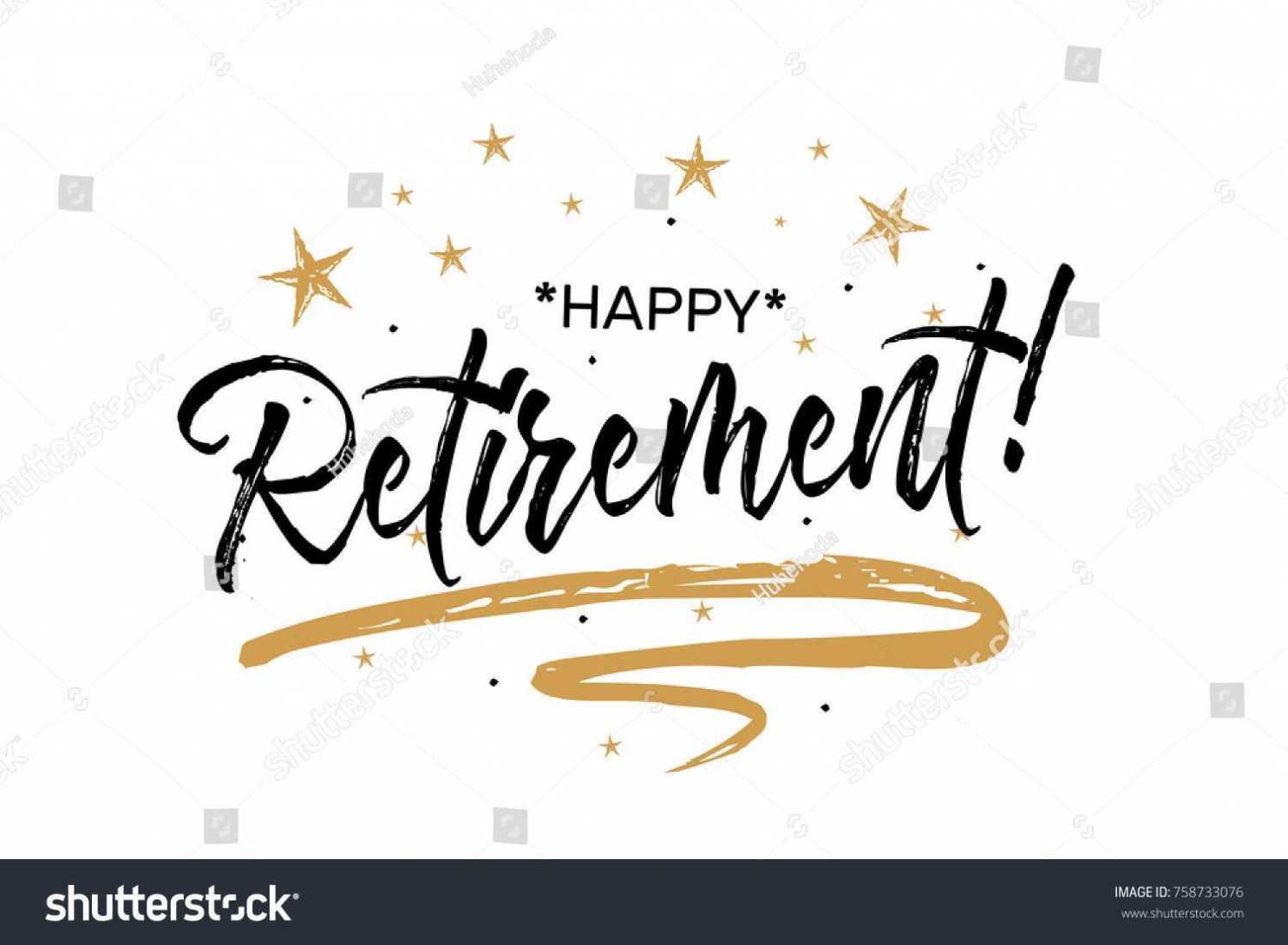 Retirement Card Template