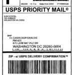 35 Shipping Label Template Usps - Labels Database 2020 with regard to Usps Shipping Label Template Download