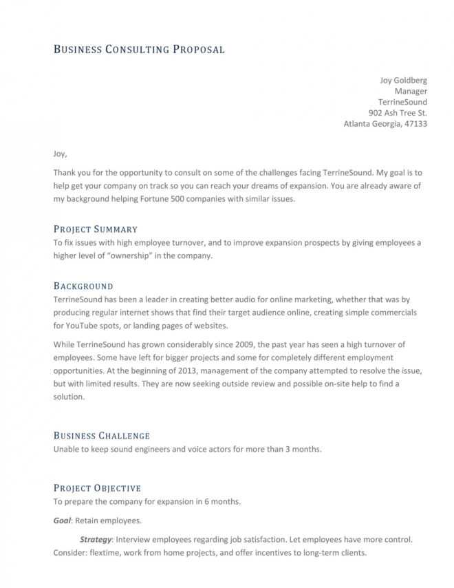 39 Best Consulting Proposal Templates [Free] ᐅ Templatelab with Business Improvement Proposal Template