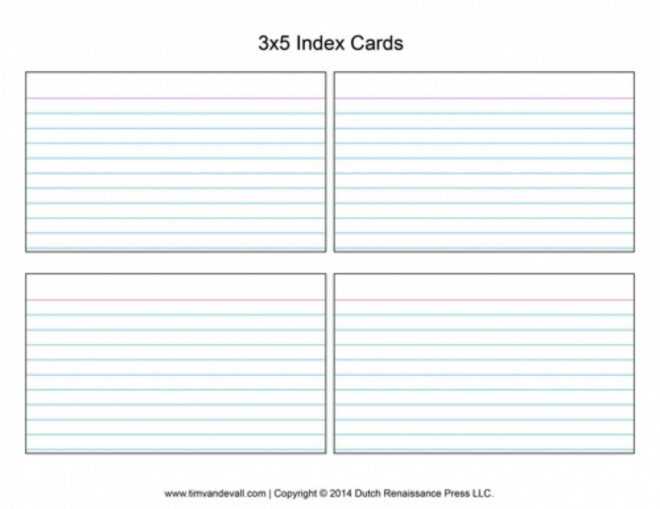 3X5 Blank Index Card Template - Professional Plan Templates pertaining to Word Template For 3X5 Index Cards