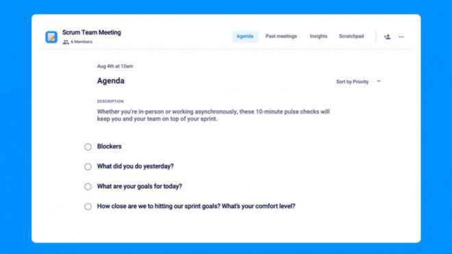 4 Things To Include In Your Daily Scrum Meeting Agenda with Scrum Meeting Template
