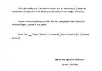 40 Best Certificate Of Employment Samples [Free] ᐅ Templatelab within Employee Certificate Of Service Template