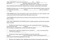 40+ Free Loan Agreement Templates [Word &amp; Pdf] ᐅ Templatelab with Cosigner Loan Agreement Template