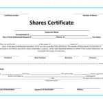 40+ Free Stock Certificate Templates (Word, Pdf) ᐅ Templatelab within Share Certificate Template Pdf