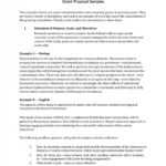 40+ Grant Proposal Templates [Nsf, Non-Profit, Research] ᐅ intended for Sample Grant Proposal Template