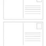 40+ Great Postcard Templates &amp; Designs [Word + Pdf] ᐅ regarding Free Blank Postcard Template For Word