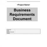 40+ Simple Business Requirements Document Templates ᐅ for Business Requirements Document Template Pdf