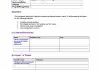 40+ Simple Business Requirements Document Templates ᐅ for Report Specification Template