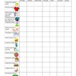 44 Printable Reward Charts For Kids (Pdf, Excel &amp; Word) in Reward Chart Template Word