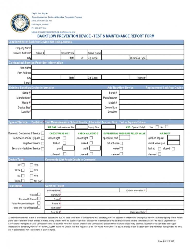 Machine Breakdown Report Template