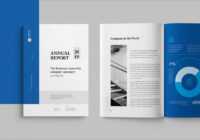 50+ Annual Report Templates (Word &amp; Indesign) 2021 | Design for Annual Report Word Template