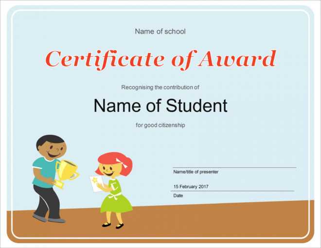 50 Free Creative Blank Certificate Templates In Psd pertaining to Free Student Certificate Templates