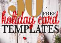 50 + Free Holiday Photo Card Templates | Moritz Fine Designs with regard to Free Holiday Photo Card Templates