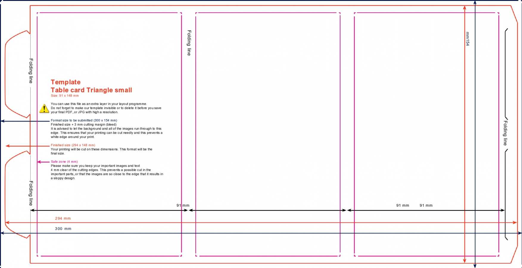 place-card-size-template