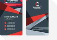 54 The Best Double Sided Business Card Template Illustrator with regard to Double Sided Business Card Template Illustrator