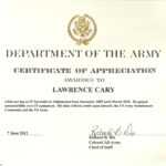 6+ Army Appreciation Certificate Templates - Pdf, Docx for Promotion Certificate Template