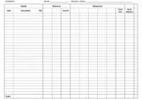 7 Best Accounting Ledger Template Printable - Printablee within Blank Ledger Template