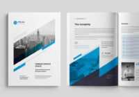70+ Modern Corporate Brochure Templates - Honey Mango pertaining to Professional Brochure Design Templates